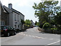 Road heading south through Bradford-on-Tone