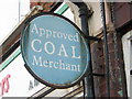 Portland Road, South Norwood: coal merchant sign