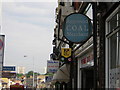 Portland Road, South Norwood: coal merchant sign