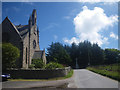 Side view of Cookney Church