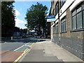 Approaching the junction of  Baylis Road and Murphy Street