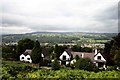 Houses at the southern edge of Ben Rhydding