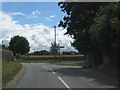 Road junction on the outskirts of Shipton-under-Wychwood