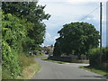 Road from Crawley approaches Witney