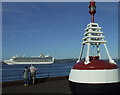 Crown Princess off Greenock