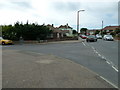 Car turning from Seamill way into Meadow Road