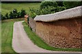 Thatched Cob Wall