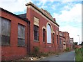 Brick facade to Eckersley