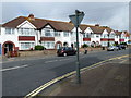 Houses at the bottom end of Ham Road