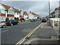 Looking northwards up Ham Road