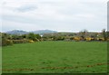 View across farmland to the Ballybannon Road