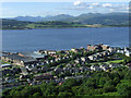 Fort Matilda and the Firth of Clyde