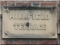 Sign for Millfield Terrace