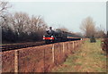 SU5293 : Great Western Railway loco at Appleford, Oxfordshire by nick macneill
