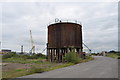 Disused water storage tank, MIR Steelworks, Newport