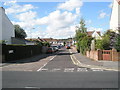 Looking from White Hart Lane into Kenya Road