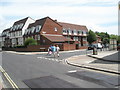 Looking across the junction of Green Road and Belmont Street