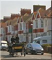 TQ7307 : Horse and cart in Egerton Road by Paul Gillett