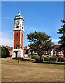 Clock tower in Queens Park