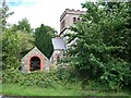 Eglwys Boduan Church and Lych gate