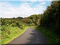 Lon Rhyd-y-clafdy north of the junction with Lon Pin