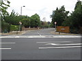 Junction of Ernie Road with Copse Hill, West Wimbledon