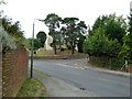 Looking from Greenfield Road across School Hill towards Beales Lane