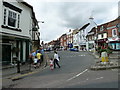 Looking from Downing Street into West Street