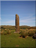 NM8304 : Standing Stone at Lochcraignish by colin rountree