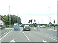 Junction of the B5256 and the A49