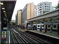 Tracks south of High Street Kensington