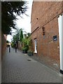 Looking from Castle Street into Long Garden Walk