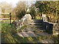 Closeup of  canal bridge just south of Ty Coch Lane, Cwmbran