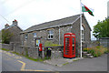 Telephone box and post box, Caerwedros