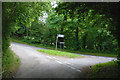 Road junction west of Blaencelyn