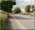 Looking west along Port Road, Newport