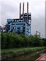 Industry next to canal at Lees Lane, Ellesmere Port