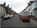 Approaching the schools in Portchester Road