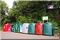 Recycling centre in the Banbury Road lay-by