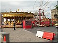 A Merry-go-round on Y Maes, Caernarfon