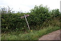 A Coast to Coast footpath sign