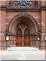 Synagogue doorway