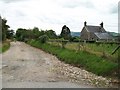 SH2832 : Access lane to Tir Bach and Cefn y Gaer farms by Eric Jones