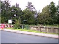 The signpost for Sutton Brook Greenway