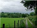 Farm track north of Tyncelyn, Ceredigion