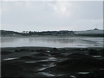 NU2424 : View of Low Newton by the Sea and the Coastguards station from the beach by Anne Patterson