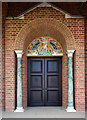 St Michael & All Angels, Ravenscroft Road, Beckenham - Doorway