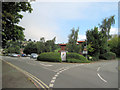 Entrance to Flash leisure centre and car park