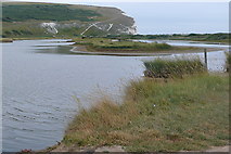 TV5197 : Lagoon in the Cuckmere Valley by Graham Horn