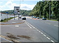 Cardiff : Leckwith Road approaching Capital Retail Park